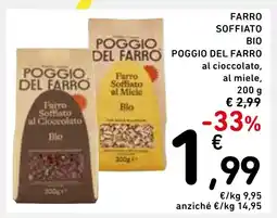 Spazio Conad Farro soffiato bio poggio del farro offerta
