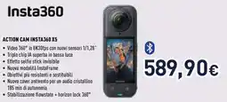 Unieuro Insta360 action cam insta360 X5 offerta