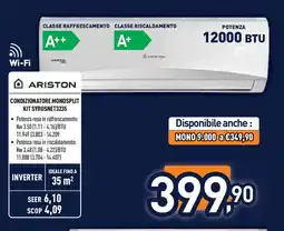 Ariston condizionatore monosplit kit SYROSNET3235