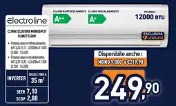 Unieuro Electroline climatizzatore monosplit ELNKIT124MF offerta