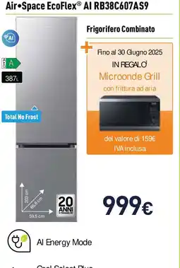 Unieuro SAMSUNG Frigorifero Combinato offerta