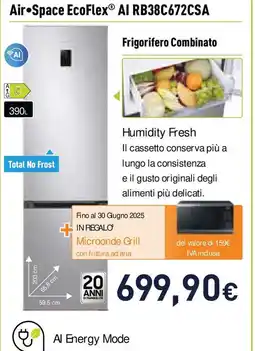 Unieuro Frigorifero Combinato offerta