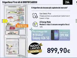 Unieuro SAMSUNG Frigorifero F1rst 60 AI BRB70F26BDSO offerta