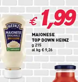Coal Maionese top down HEINZ offerta