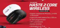 Unieuro Hyper haste 2 core wireless gaming mouse offerta