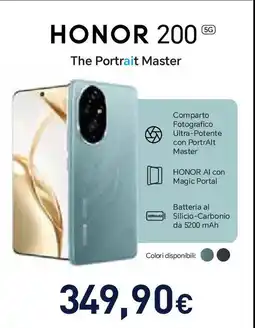 Unieuro HONOR 200 The Portrait Master offerta