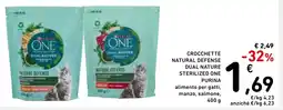 Spazio Conad Crocchette natural defense dual nature sterilized one purina offerta