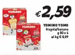 Coal YOMINO YOMO fragola/banana offerta