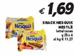 Coal Snack nes quik NESTLE offerta