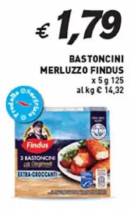 Coal Bastoncini merluzzo FINDUS offerta