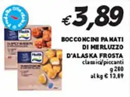 Coal Bocconcini panati di merluzzo d'alaska FROSTA offerta