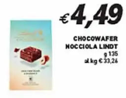 Coal Chocowafer nocciola LINDT offerta