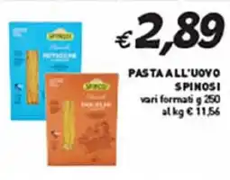Coal Pasta all'uovo SPINOSI offerta