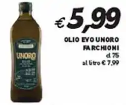 Coal Olio evo unoro FARCHIONI offerta