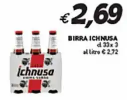 Coal Birra ICHNUSA offerta