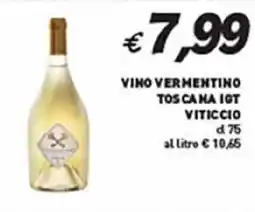 Coal Vino vermentino toscana IGT VITICCIO offerta