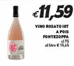 Coal Vino rosato ict a pois FONTEZOPPA offerta
