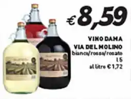 Coal Vino dama VIA DEL MOLINO offerta