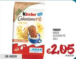 Carico Cash & Carry Ferrero kinder colazione più offerta