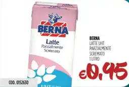 Carico Cash & Carry Berna latte uht parzialmente scremato offerta