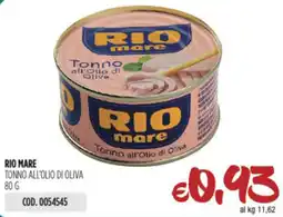 Carico Cash & Carry Rio mare tonno all'olio di oliva offerta