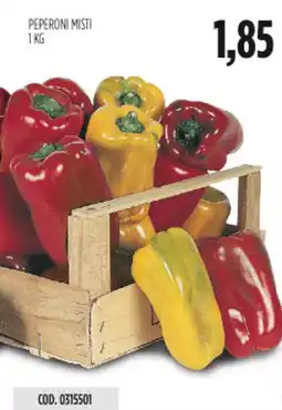 Carico Cash & Carry Peperoni misti offerta