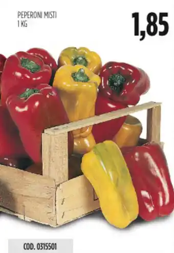 Carico Cash & Carry Peperoni misti offerta