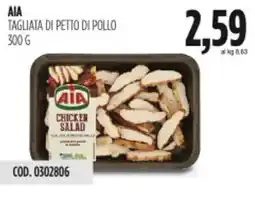 Carico Cash & Carry AIA tagliata di petto di pollo offerta