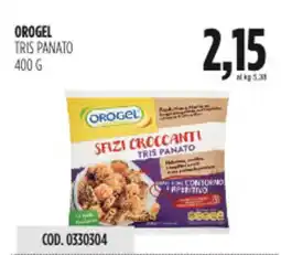 Carico Cash & Carry Orogel tris panato offerta