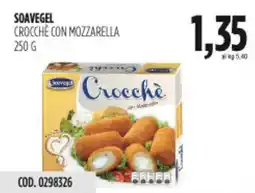 Carico Cash & Carry Soavegel crocchè con mozzarella offerta