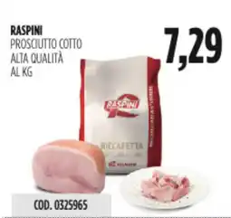 Carico Cash & Carry Raspini prosciutto cotto alta qualità offerta