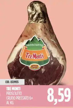 Carico Cash & Carry Tre monti prosciutto crudo pressato 6+ offerta