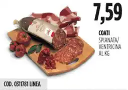 Carico Cash & Carry Coati spianata/ ventricina offerta