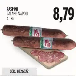 Carico Cash & Carry Raspini salame napoli offerta
