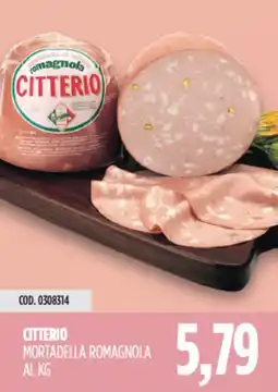 Carico Cash & Carry Citterio mortadella romagnola offerta