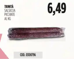 Carico Cash & Carry Trinità salsiccia piccante offerta
