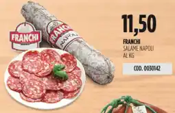 Carico Cash & Carry Franchi salame napoli offerta