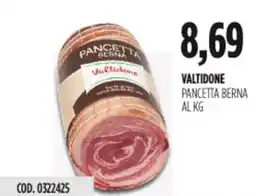 Carico Cash & Carry Valtidone pancetta berna offerta