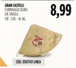 Carico Cash & Carry Gran castelli formaggio duro da tavola offerta