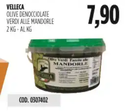 Carico Cash & Carry Velleca olive denocciolate verdi alle mandorle offerta
