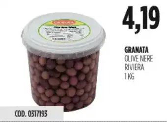 Carico Cash & Carry Granata olive nere riviera offerta
