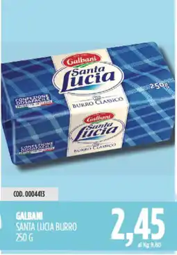 Carico Cash & Carry Galbani santa lucia burro offerta