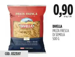 Carico Cash & Carry Divella pasta fresca di semola offerta