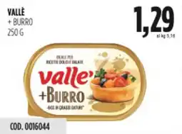 Carico Cash & Carry Vallè + burro offerta