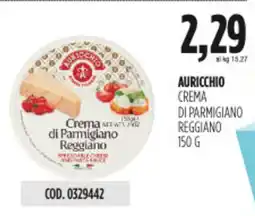 Carico Cash & Carry Auricchio crema di parmigiano reggiano offerta