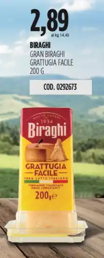 Carico Cash & Carry Biraghi gran biraghi grattugia facile offerta