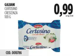 Carico Cash & Carry Galbani certosino crescenza offerta