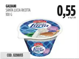 Carico Cash & Carry Galbani santa lucia ricotta offerta