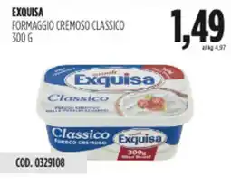 Carico Cash & Carry Exquisa formaggio cremoso classico offerta
