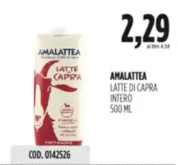 Carico Cash & Carry Amalattea latte capra latte di capra intero offerta